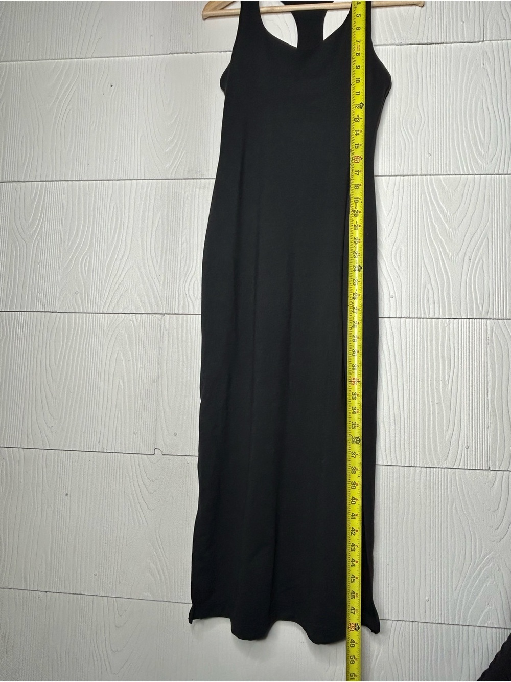 Vuori Black Racerback Maxi Dress - Picture 5 of 8